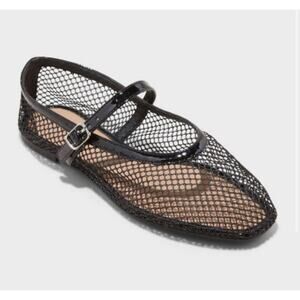 Women's Issa Mesh Mary Jane Ballet Flats with Memory Foam Insole - A New Day 8